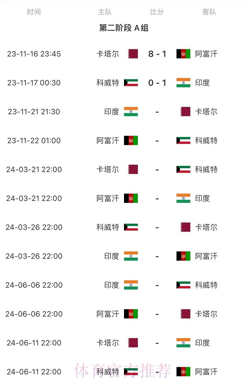 2026世界杯完整赛程完整版赛事详情直播平台